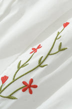 Fitted Embroidered Boho Dress image 5