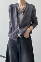 Color Block Layered Cardigan image 8