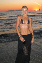 Leopard Lace Three Piece Swim Set image 1