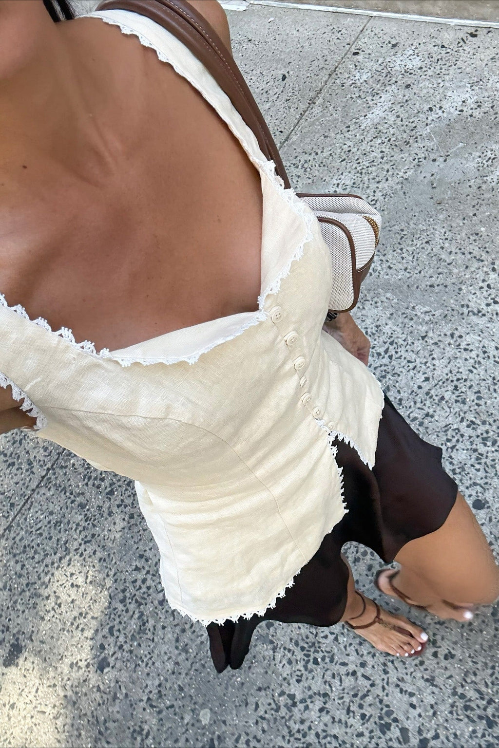 Slim Fit Sleeveless Casual Layering Cami Top image 4