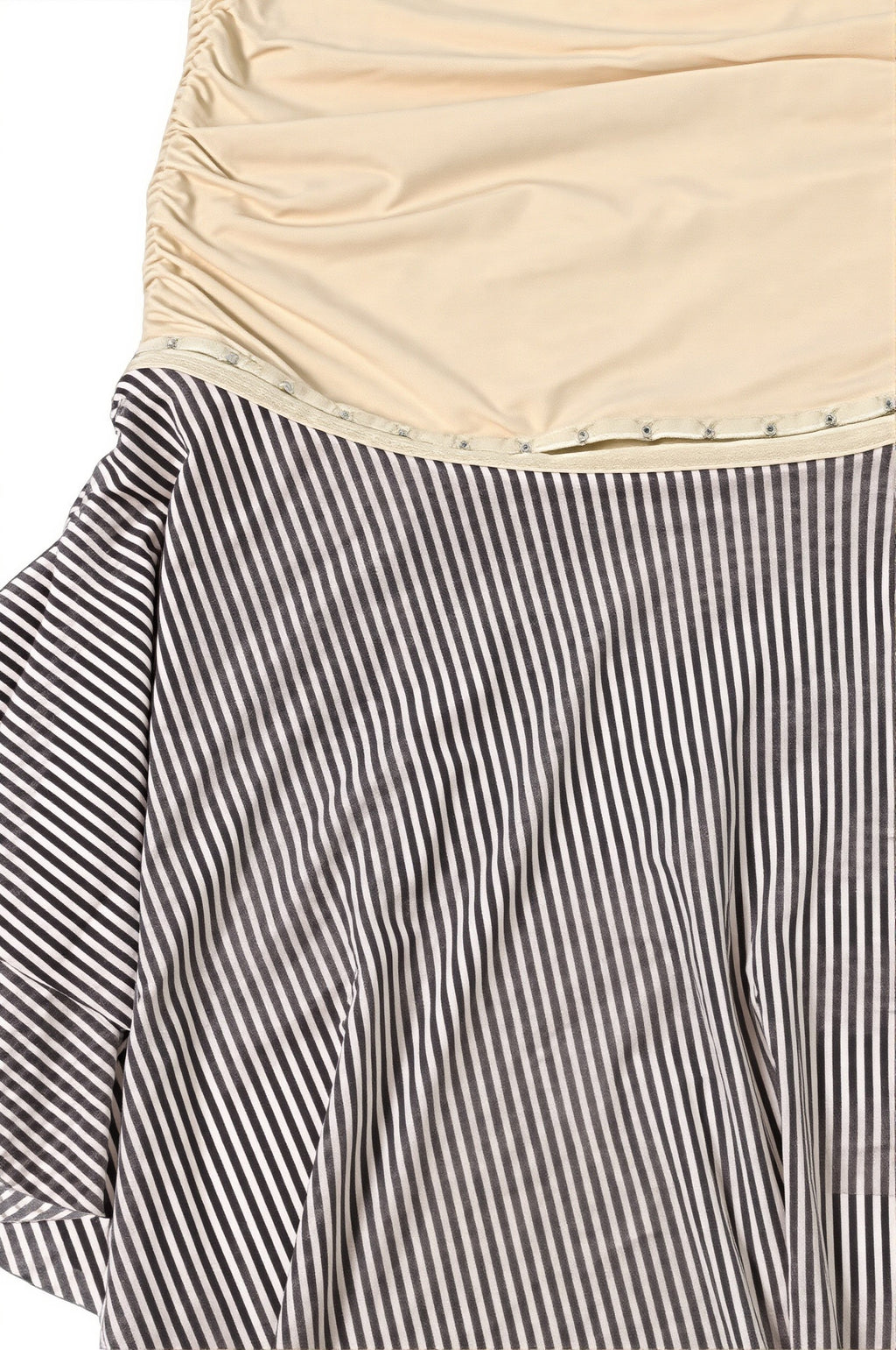 Irregular Hem Striped Halter Skirt Set image 6