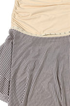 Irregular Hem Striped Halter Skirt Set image 6