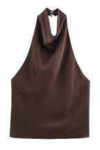 Satin Halter Top with Elegant Design image 8