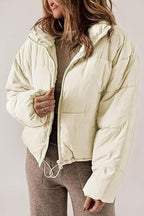 Classic Plain Quilted Puffer Jacket image 6