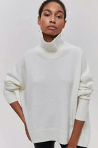 Loose Fit High Neck Sweater image 4