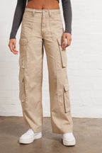 Vintage American High-Waisted Straight Leg Cargo Pant image 3