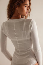 Waffle Knit Cardigan image 7