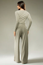 Stripe Button Cord Easy Two Piece Set image 3