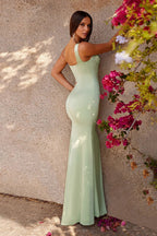 Sexy V-Neck Cami Waist-Cinched Bodycon Party Dress image 4