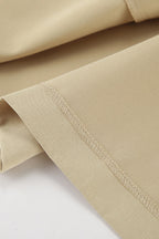 French Khaki Utility Trench Coat image 7