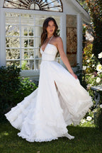 Elegant Floral Print Sleeveless Maxi Party Dress image 9