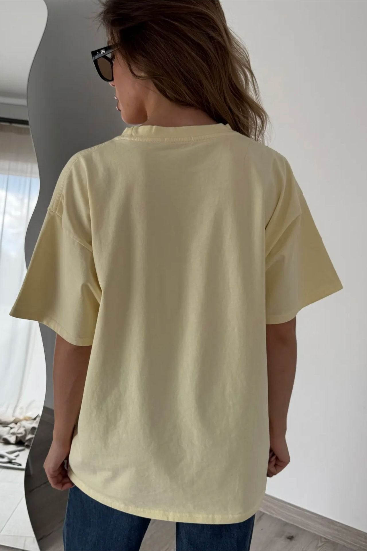 Minimalist Casual Cotton Letter Print Short Sleeve T-shirt image 20