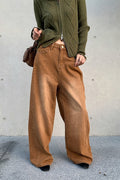 Vintage American Loose Wide Leg Casual Jeans image 1