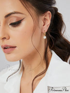 1pc Faux Pearl Drop Earrings image 3