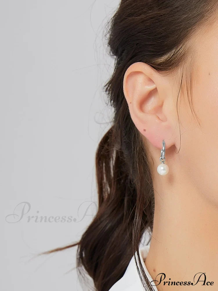 1pc Faux Pearl Drop Earrings image 6
