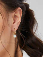 1pc Faux Pearl Drop Earrings image 1