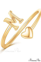 1pc Minimalist Style Heart Shaped Glittery Ring image 5