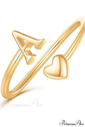 1pc Minimalist Style Heart Shaped Glittery Ring image 1