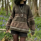 2000s Vintage Striped Y2K Preppy Style Sweater image 3