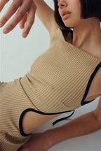 Backless Strappy Bodycon Maxi Dress image 5