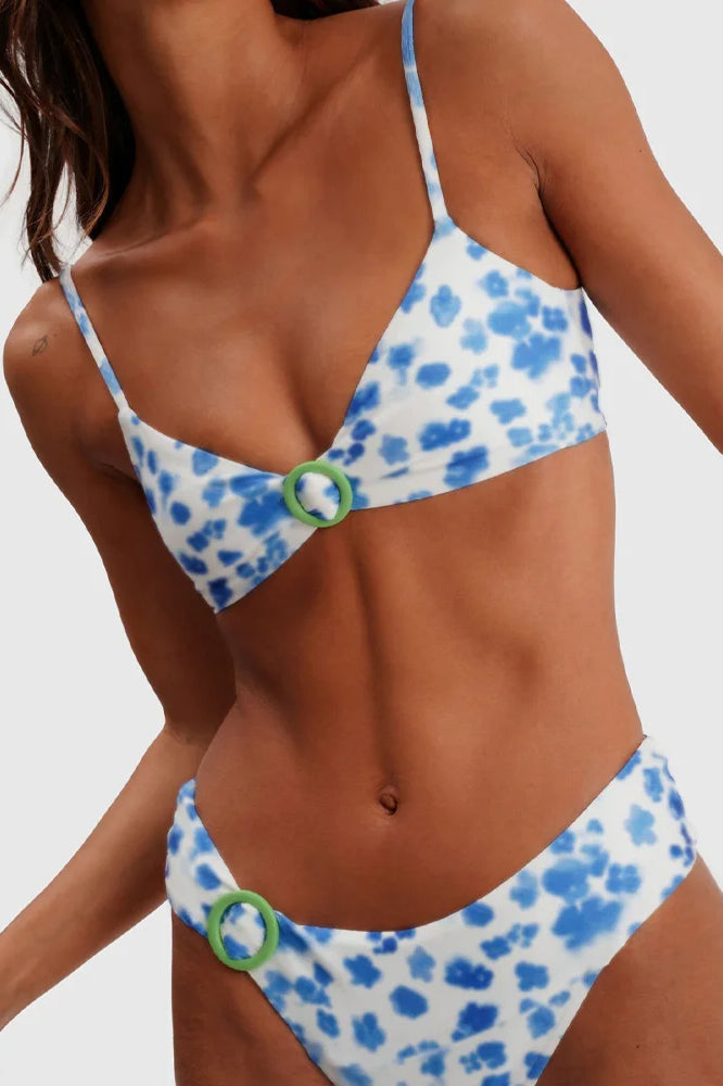 Printed Low Waist Bikini Set image 3