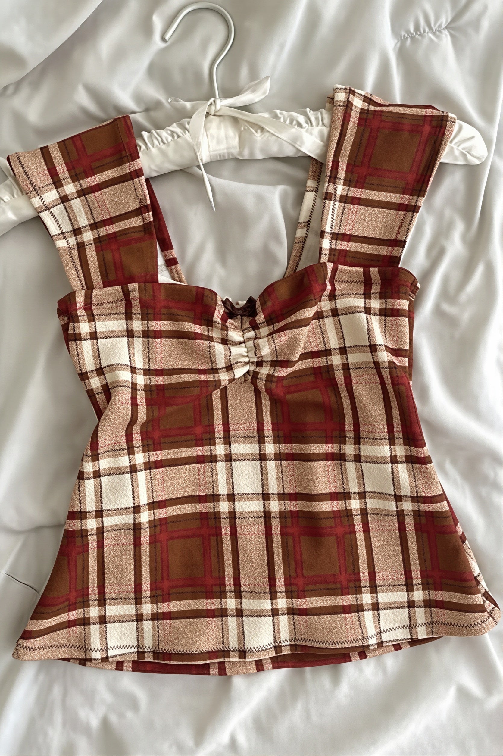 Fresh Striped Print Slim Tank Blouse image 4