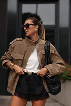 Retro Suede Short Length Jacket image 1