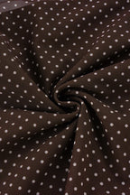 Polka Dot Metal Chain Sheer Halter Top image 4