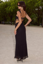 Tassel Spaghetti Strap Bodycon Maxi Dress image 5