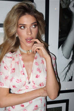 Mermaid Hem Chic Floral Dress image 4
