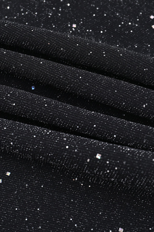 Sequin Off-Shoulder Fitted Party Dress image 10