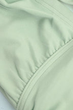 Solid Hollow Waist Slim Halter Top image 5