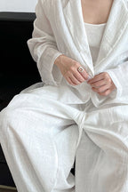 Lightweight Linen-Look Blazer image 5