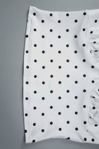Sexy Polka Dot Cami Fitted Skirt Set image 9