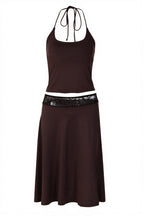 Lace Panel Cami Top Bodycon Skirt Sets image 5