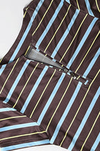 Striped Print Slim Pant Two Piece Set image 5