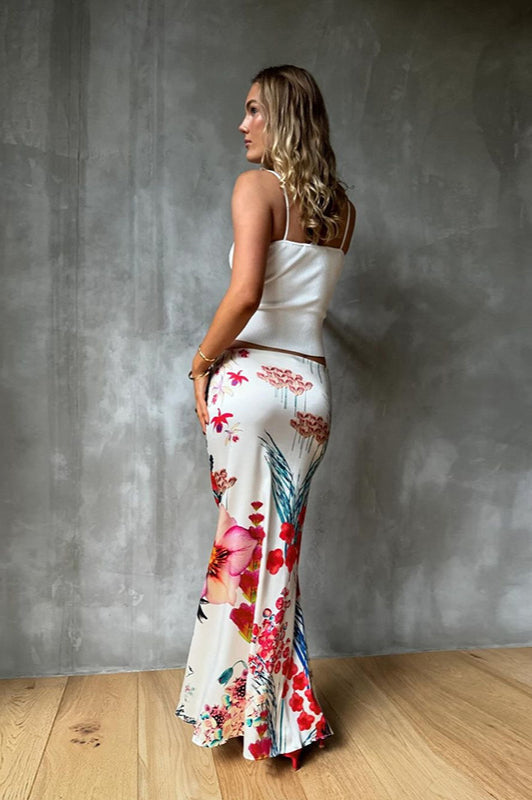 Digital Print High Waist Bodycon Skirt image 5