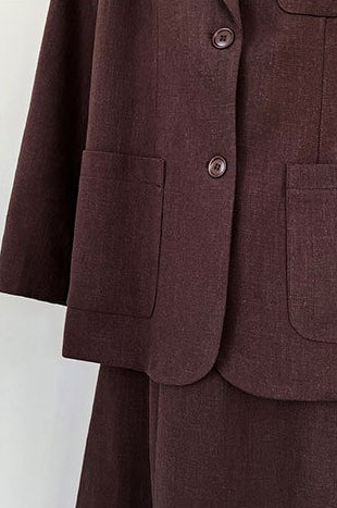 Linen Relaxed Fit Blazer image 12