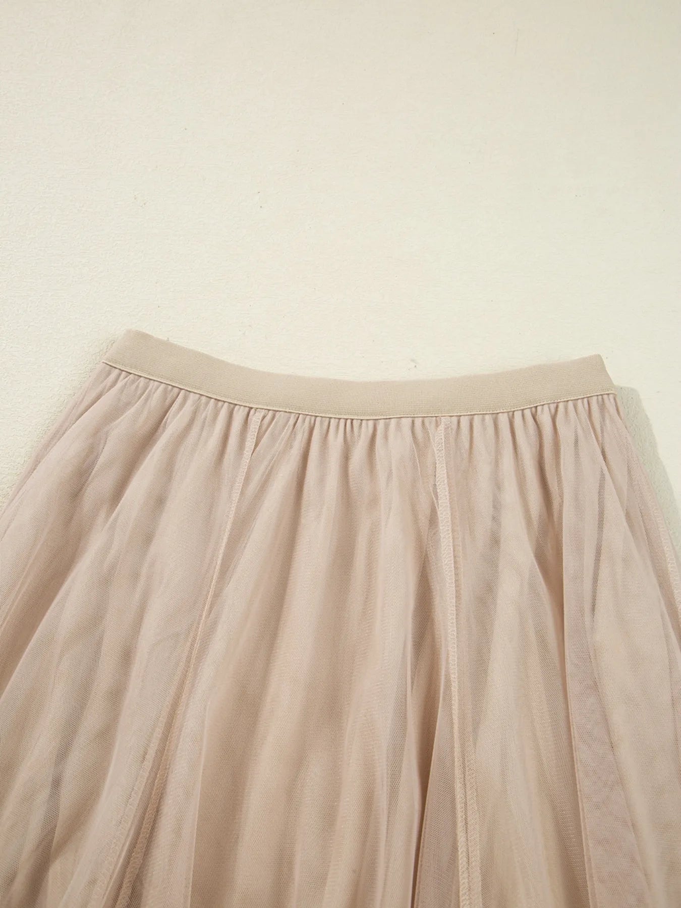 Mira Midi Skirt detail view styled for Avrienne