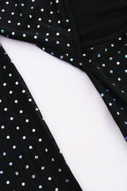 Sequin Cut-Out Tie Back Bodycon Maxi Dress image 4