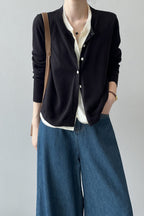 Color Block Layered Cardigan image 11