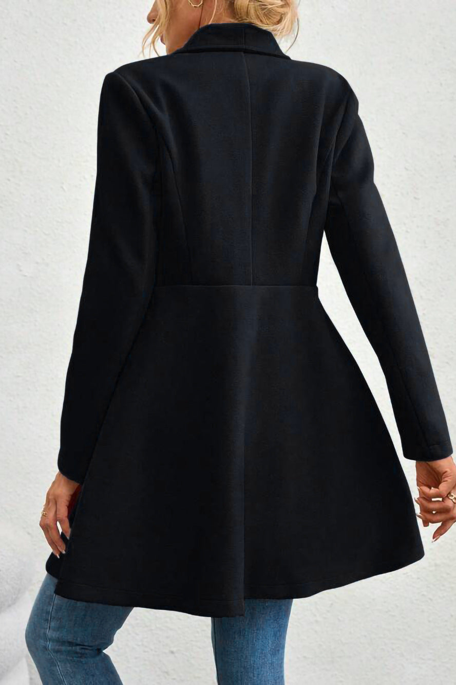 Belted Wool Long Coat image 4