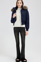 Short Waist Slim Puffer Coat image 12