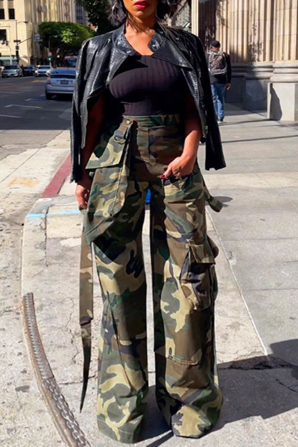 Casual Camo Multi-Pocket Cargo Pant image 4