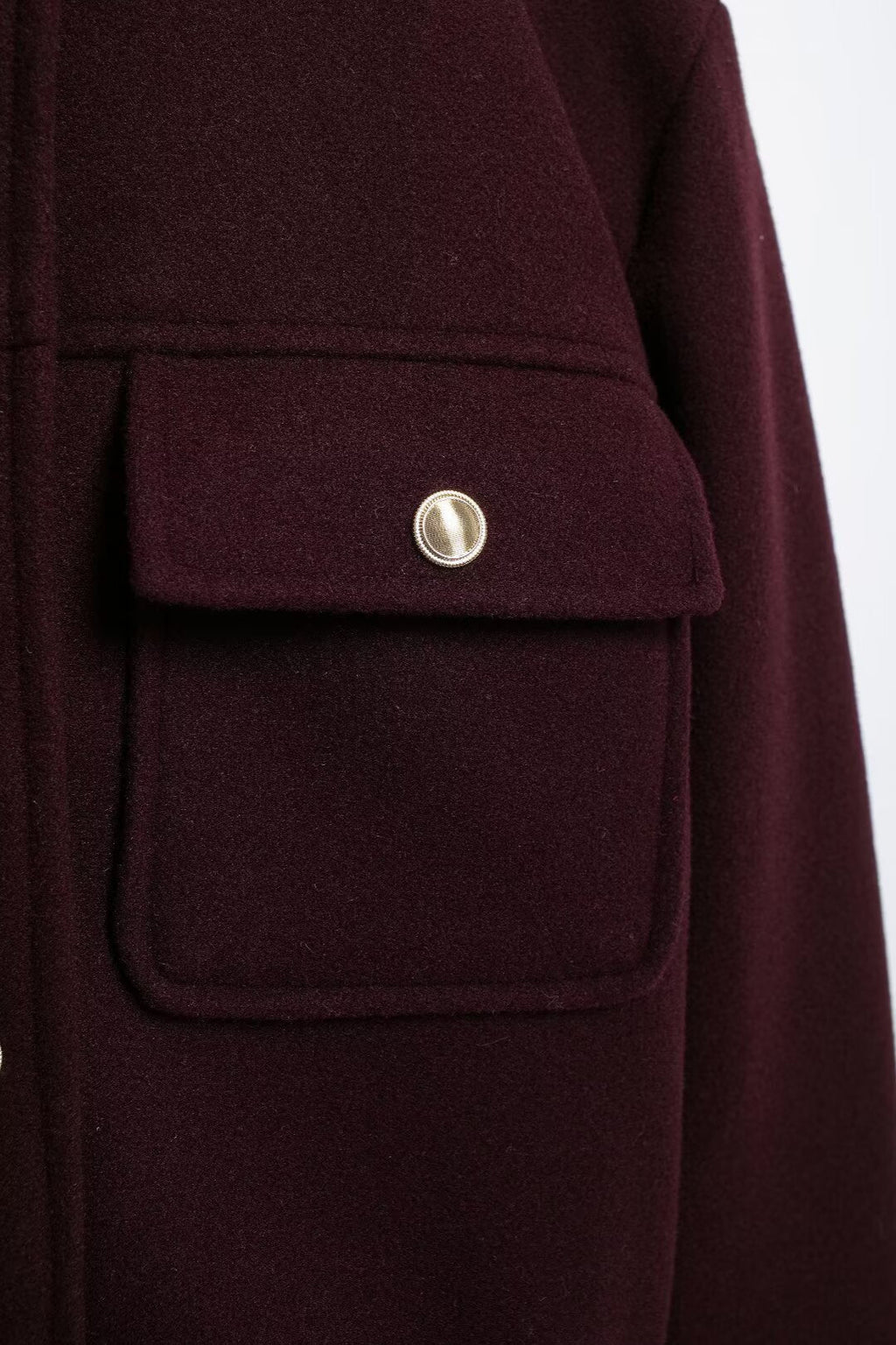 Cropped Retro Buttoned Jacket image 10