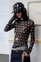 Slim Fit Short Length Animal Print Blouse image 7