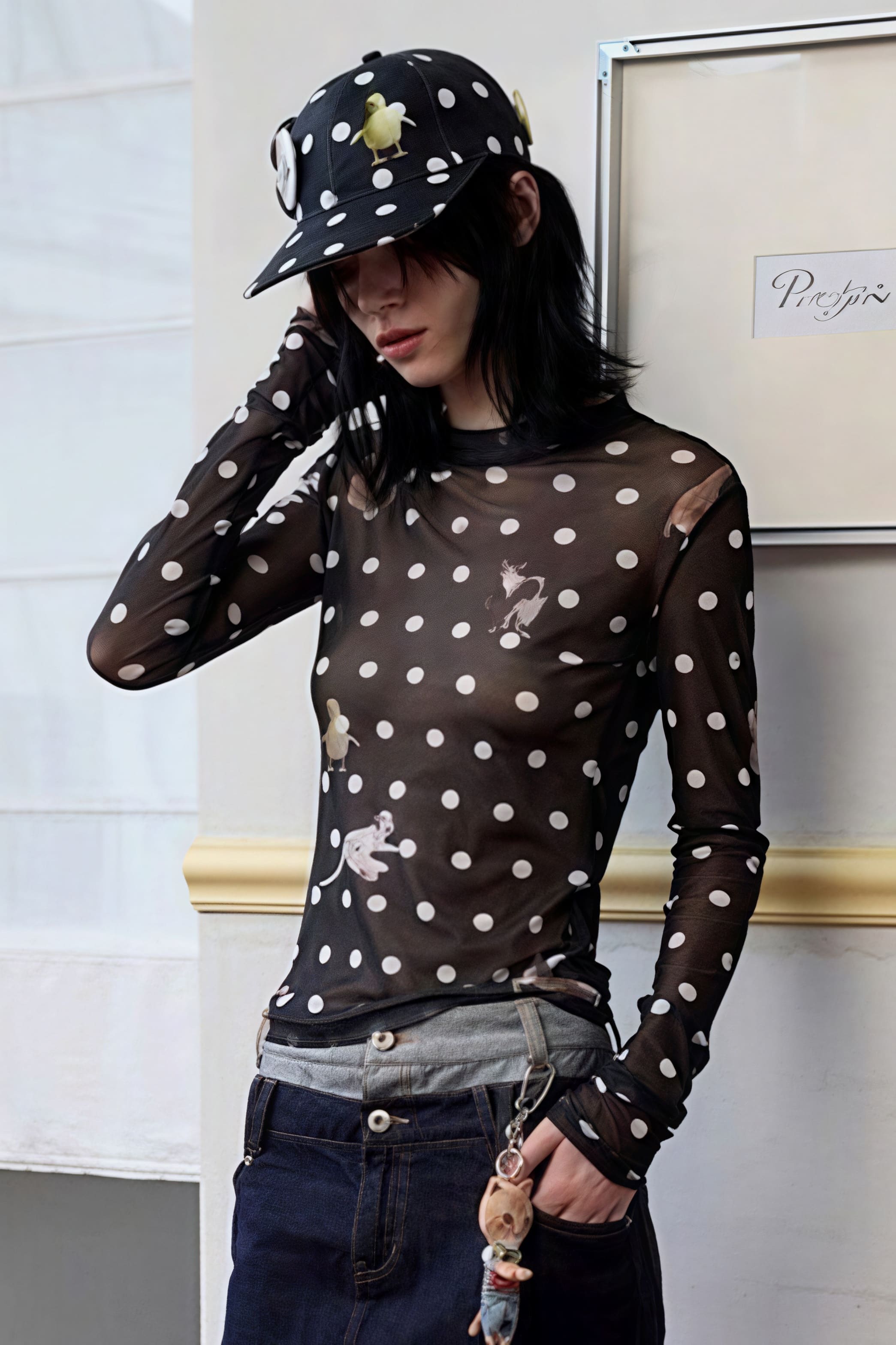 Slim Fit Short Length Animal Print Blouse image 7