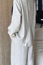 Casual Tencel Linen Suit Blazer image 4