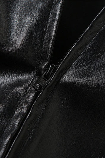 Trendy Cropped Moto Hoodie Coat image 8
