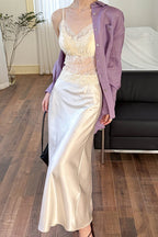 Drapey High - Waist Sheath Fishtail Skirt image 2